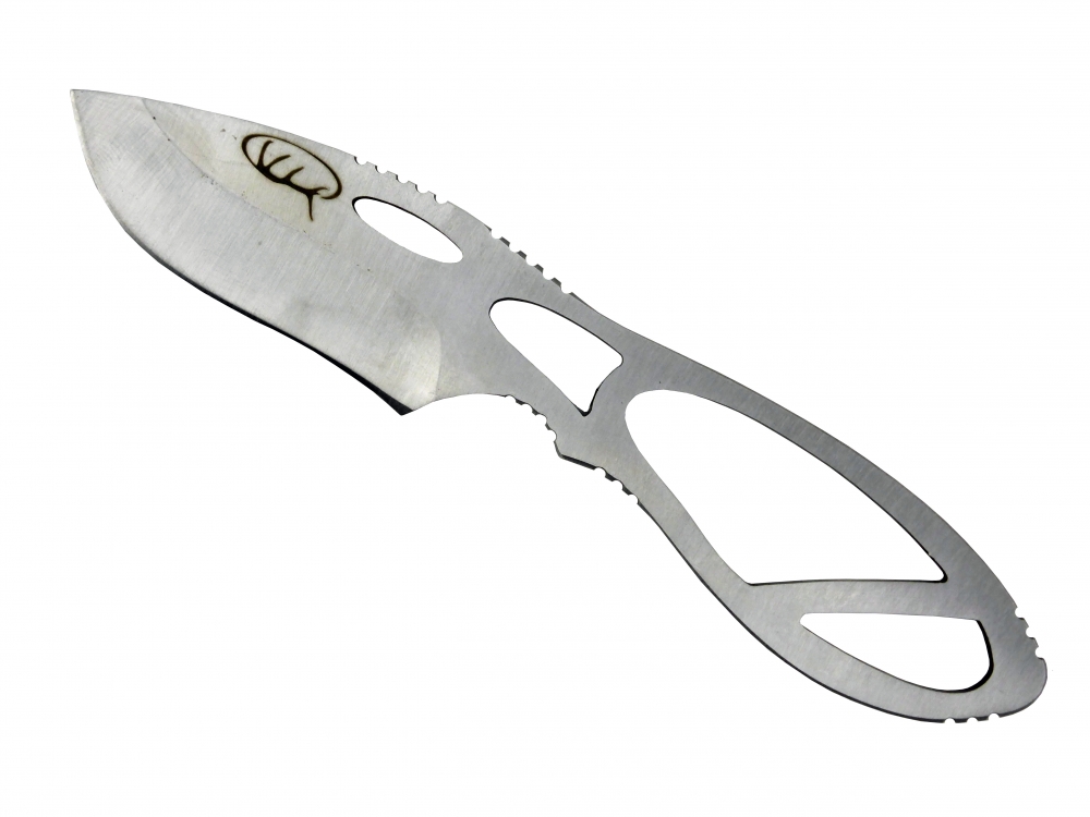 BRAND NEW J&V Adventure Knives Arcaza Skinner Satin Finish with Black Kydex Sheath