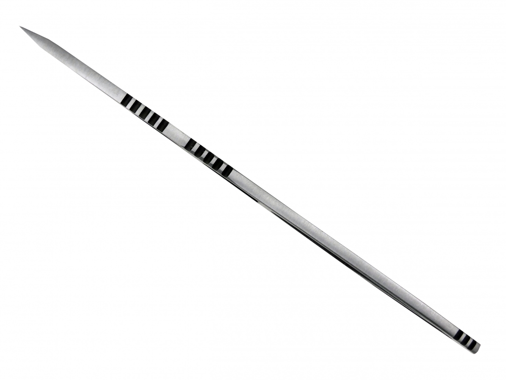 BRAND NEW J&V Adventure Knives Arcaza Skinner Satin Finish with Black Kydex Sheath