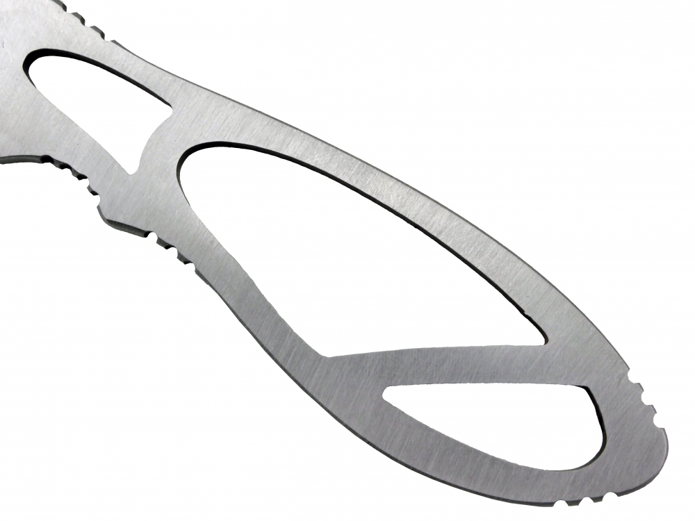 BRAND NEW J&V Adventure Knives Arcaza Skinner Satin Finish with Black Kydex Sheath