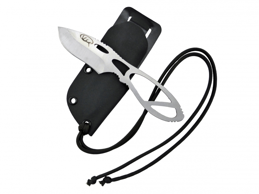 BRAND NEW J&V Adventure Knives Arcaza Skinner Satin Finish with Black Kydex Sheath