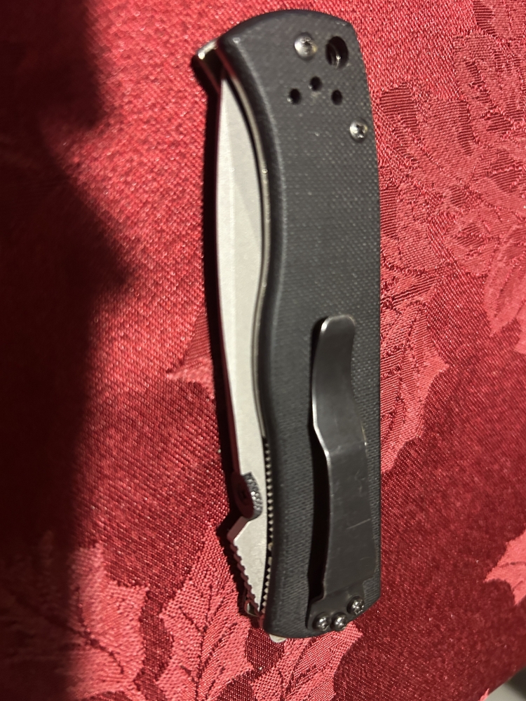 Black Emerson CQC6 Knife and Trainer