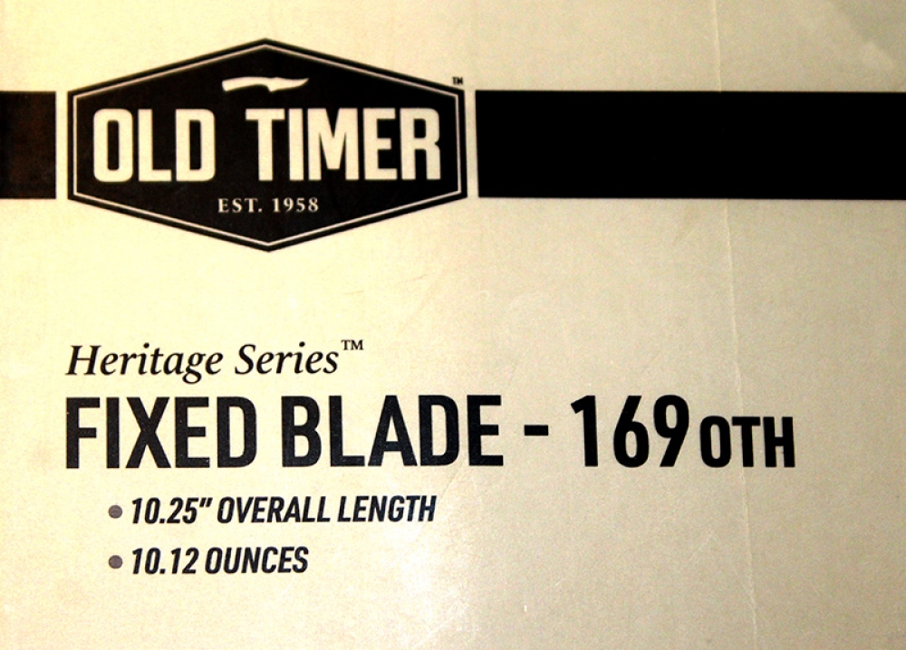 Old Timer Fixed Blade - 169OTH