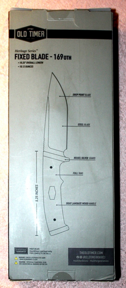 Old Timer Fixed Blade - 169OTH