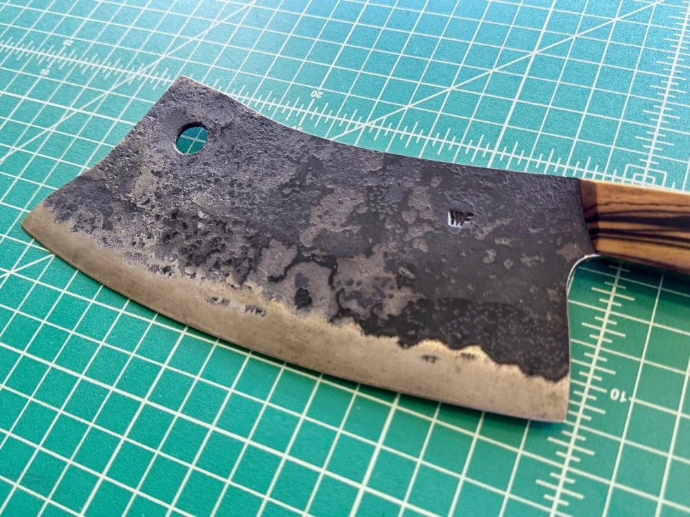 Heartwood Forge Carbon Steel Custom Cleaver Knife Will Manning 