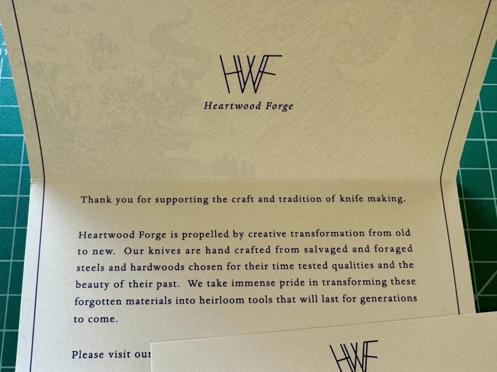 Heartwood Forge Carbon Steel Custom Cleaver Knife Will Manning 