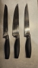 Taylor's Eye Witness Brooklyn Chrome 3 Piece Knife Set 