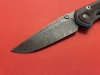 Chris Reeve Sebenza 31 Large – Chad Nichols Stainless Steel Ladder Damascus – Canvas Micarta Inlays – CRK Serviced