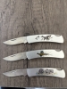 I’m selling 3 Buck knives model 525x