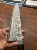 Shigeki Tanaka R2/SG2 Damascus 240mm Gyuto Ebony Habakiri