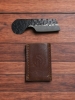 Southern Trapper's Handmade Custom Mini Pocket Razor (With Genuine Leather Sheath)