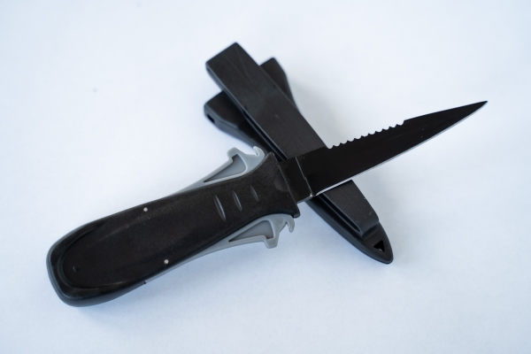 Spearfishing, Hunting Dagger Knife with Leg/Arm Strap