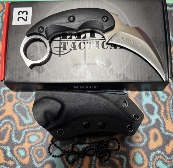 Elite Tactical - SILVERFANG - Fixed Blade