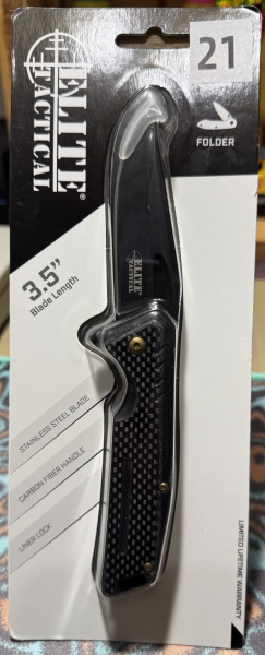 Elite Tactical - Folding Knife
