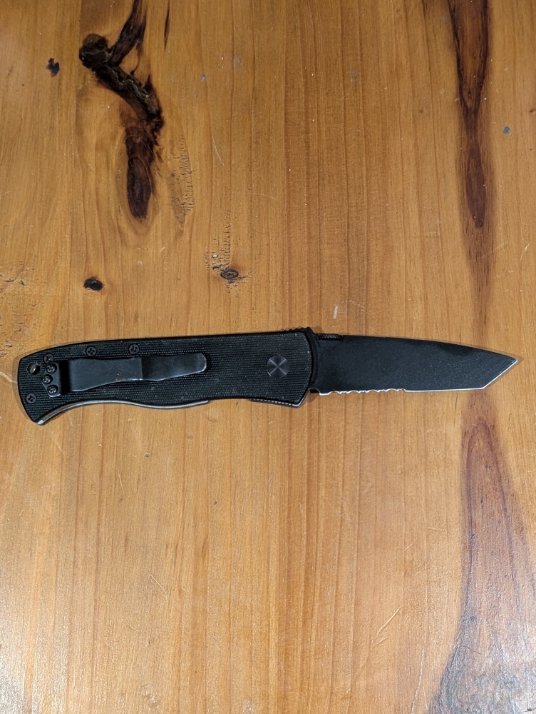 Emerson CQC-7B Tanto, Black Serrated 