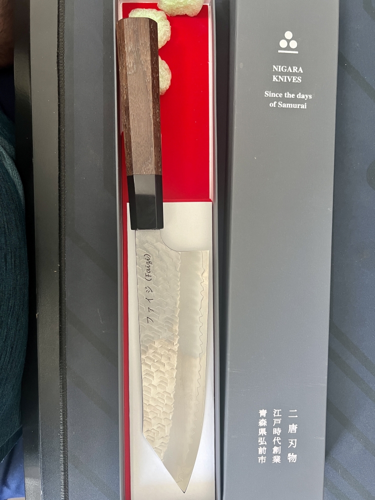 Nigara SG2 Tsuchime Migaki Bunka 16.5 cm