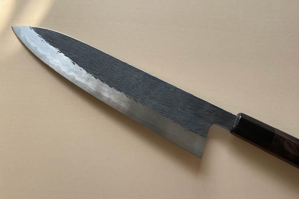 Isamitsu 240mm gyuto White #1 Stainless Clad