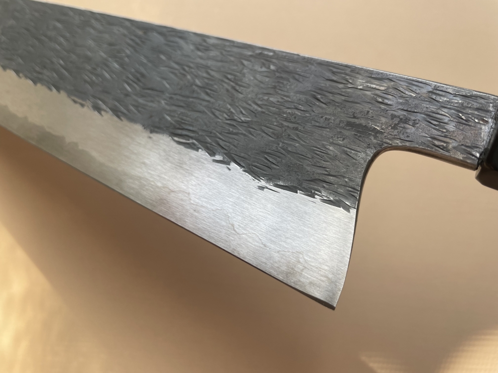 Isamitsu 240mm gyuto White #1 Stainless Clad