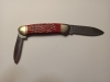 Rough Ryder Canoe Red Bone 2 Blade pocket knife 