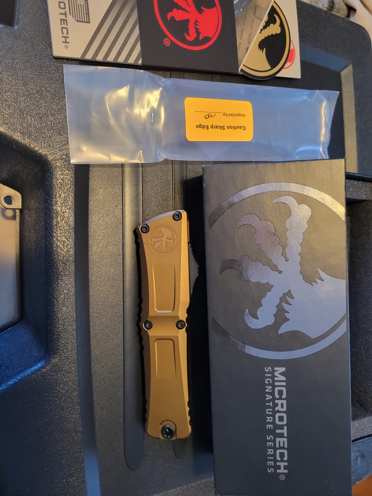 Microtech Signature series Gen 3