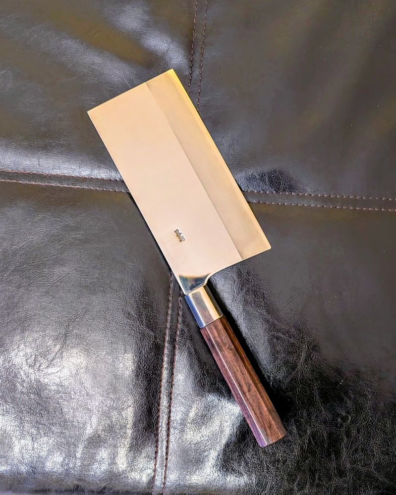 Tosa Kurotori Ginsan Chinese Cleaver Mirror