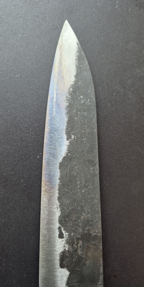 Morihei Hisamoto Kurouchi (Teruyasu Fujiwara) White #1 Gyuto 210mm