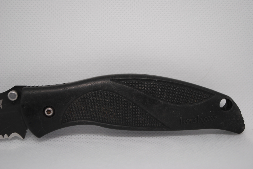 Kershaw Ken Onion USA Black Out 1550 Linear Lock Pocket Knife
