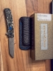 Benchmade 601-211 Gold class Tengu flipper Bi-frost 'Damasteel lightly used 