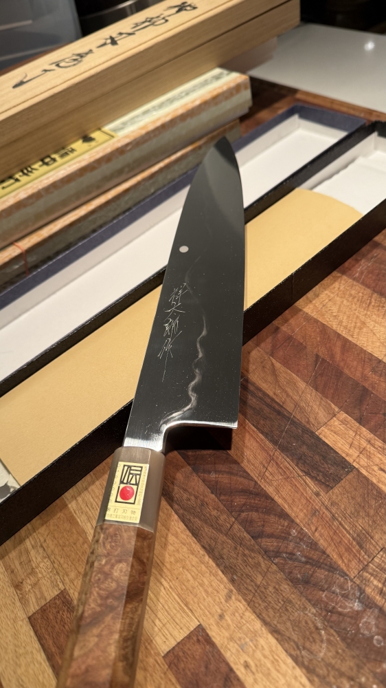 Ikeda Yoshikazu Mountain Fuji 240 Gyuto Mizu Honyaki