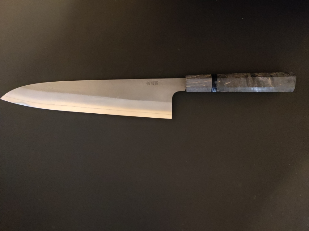 Yoshikane SKD Nashiji 240 Gyuto Extra Height
