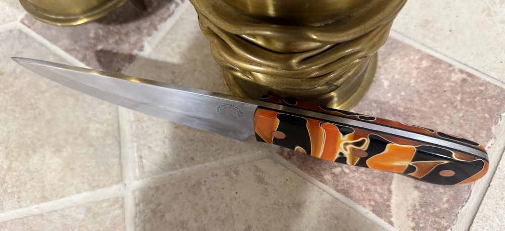 Hand Made Carbon Steel Full Tang Fixed Blade Knife