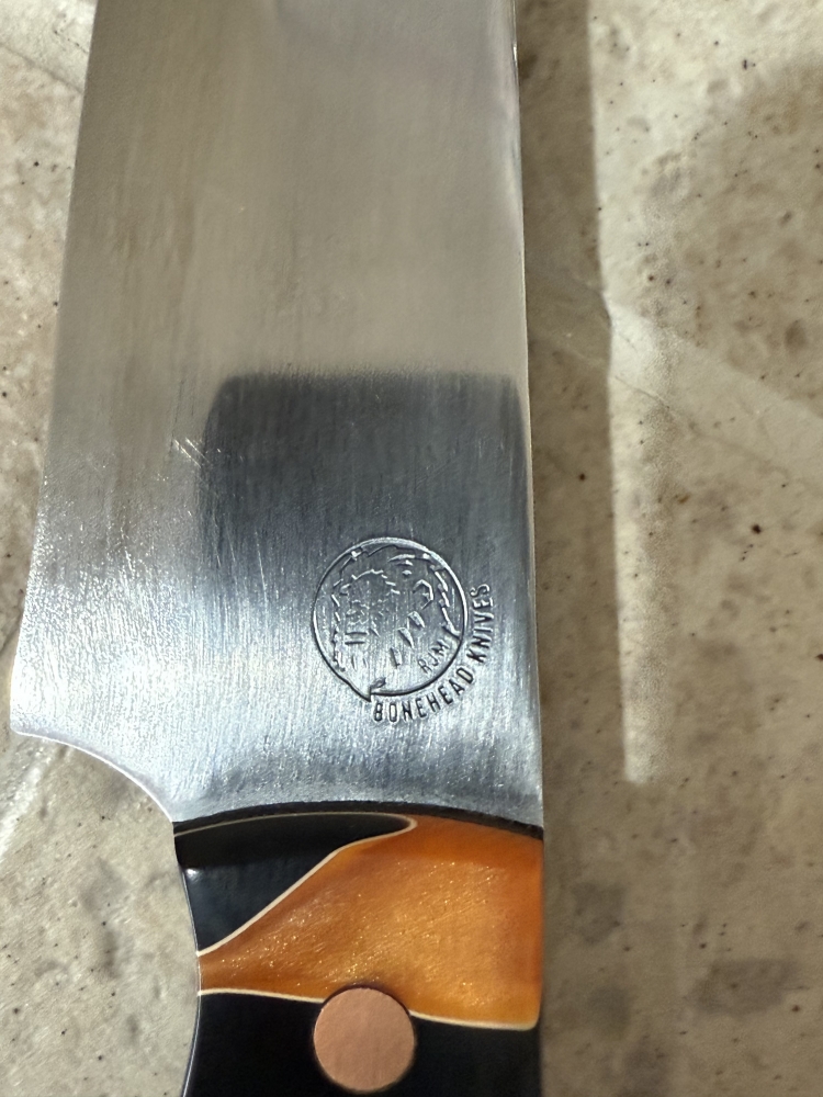 Hand Made Carbon Steel Full Tang Fixed Blade Knife