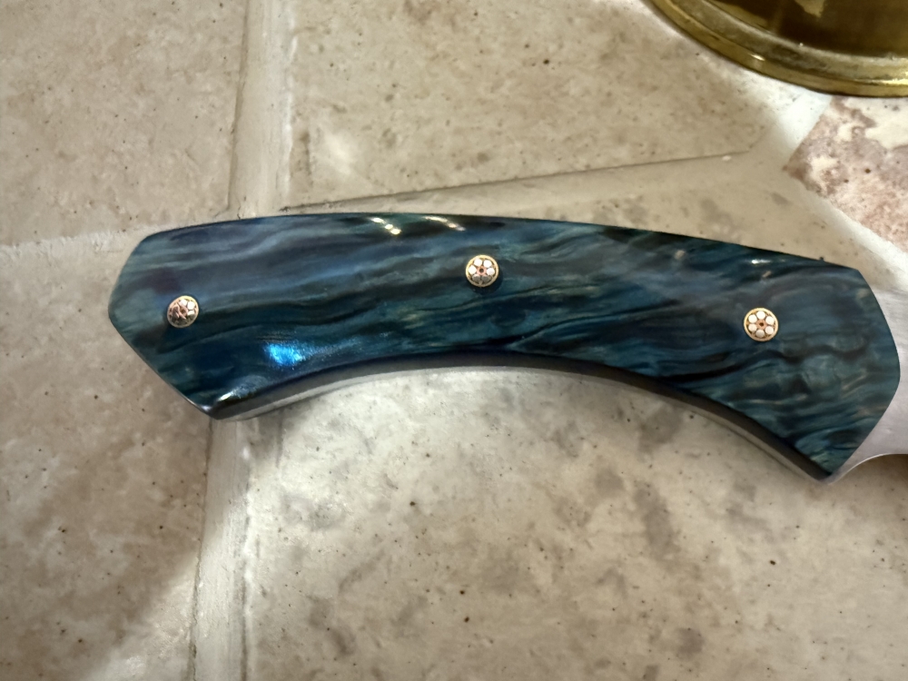 Hand Made Carbon Steel Full Tang Fixed Blade Kitchen Field or Camp Chopper Knife