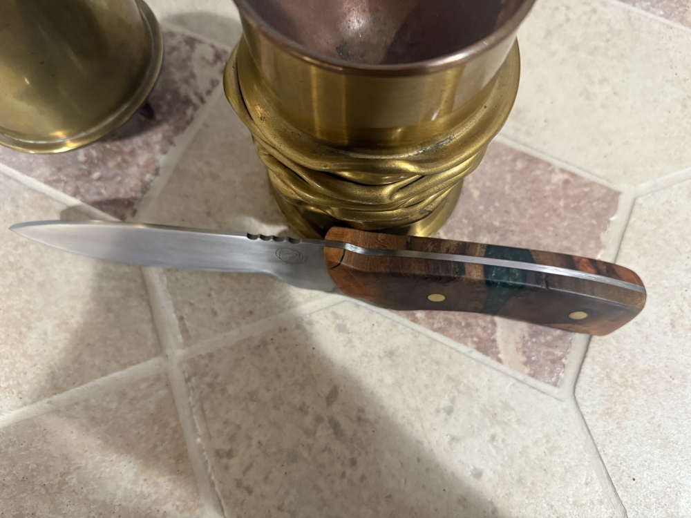 Hand Made Carbon Steel Full Tang Fixed Blade Hunting Knife Large Heavy Duty