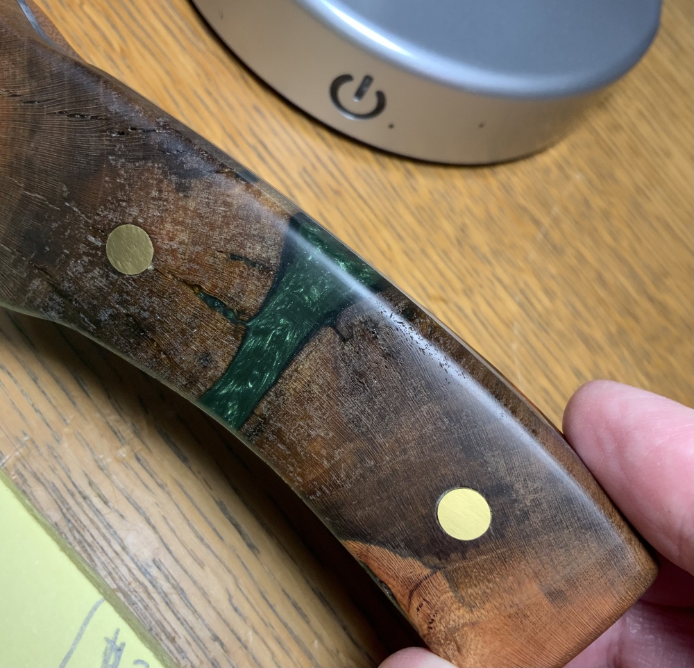 Hand Made Carbon Steel Full Tang Fixed Blade Hunting Knife Large Heavy Duty
