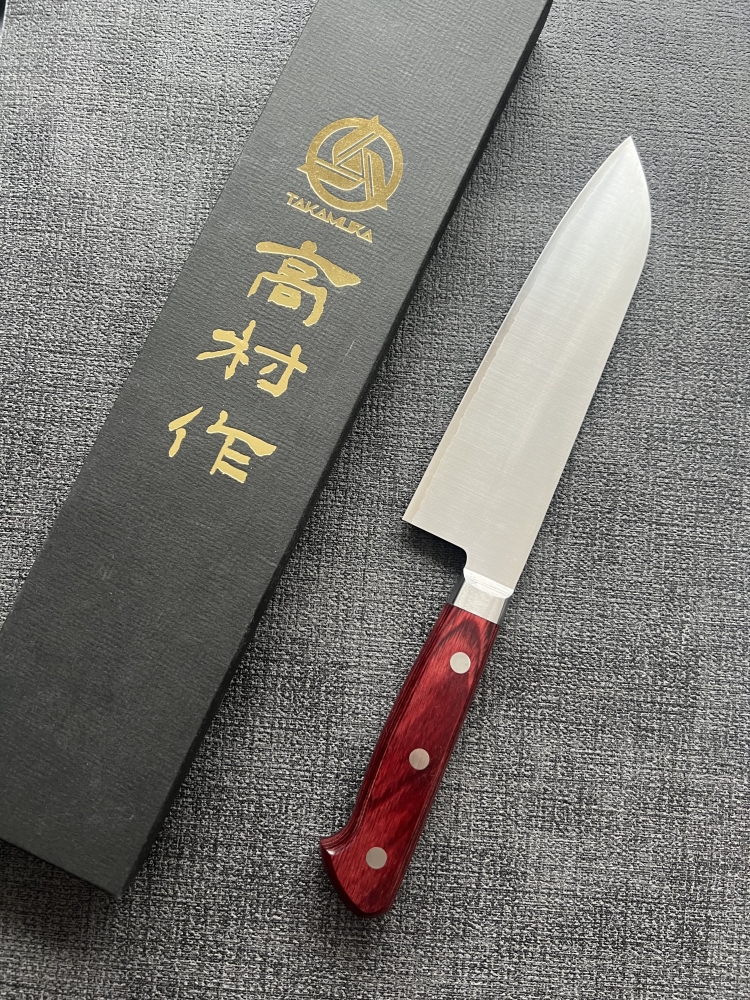 Takamura Hamono Santoku 170mm SG2 