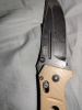 BENCHMADE D2 TACTICAL FOLDING KNIFE SIBERT DESIGN BLACK BLADE, USED.