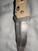 BENCHMADE D2 TACTICAL FOLDING KNIFE SIBERT DESIGN BLACK BLADE, USED.