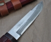 Takeshi Saji Takefu City Hunting Knife Wood Ray Skin Sheath Damascus Factory Mint Box