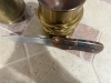 Hand Made Carbon Steel Full Tang Fixed Blade Hunting Knife Large Heavy Duty