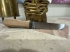 Hand Made Carbon Steel Hidden Tang Camping Utility Knife Made from a File