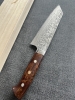 Takeshi Saji R2 Damascus 180mm with rare ironwood handle 