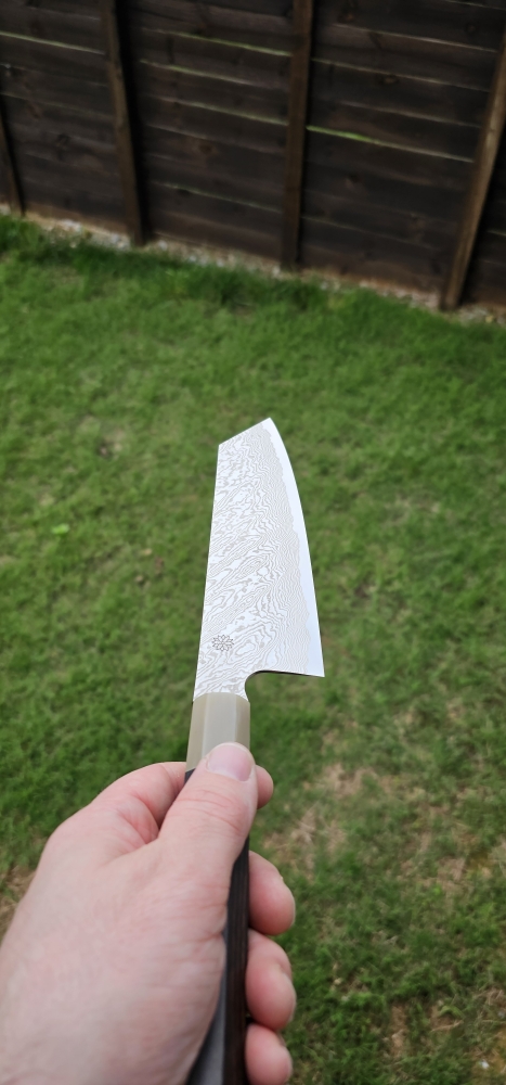 Sakai Kikumori Minamo ATS-34 225mm Kiritsuke 