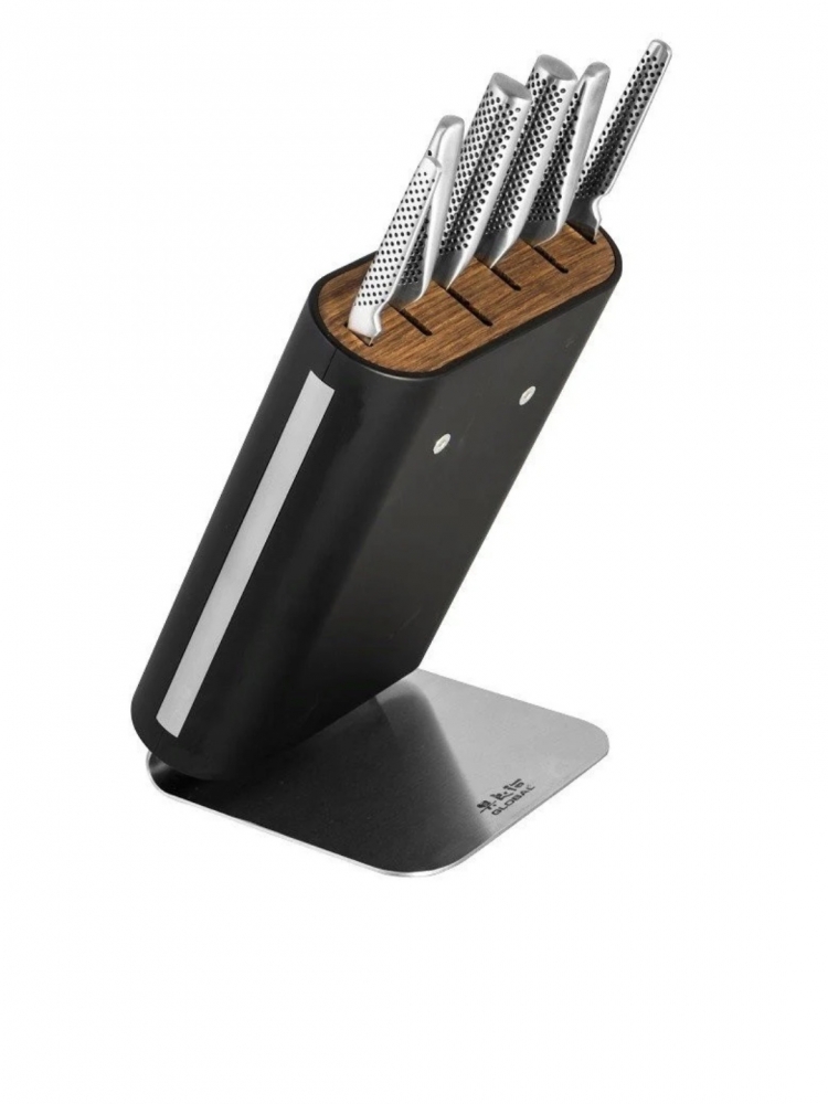 BRAND NEW - Global Hiro 7PC Knife Set & Block