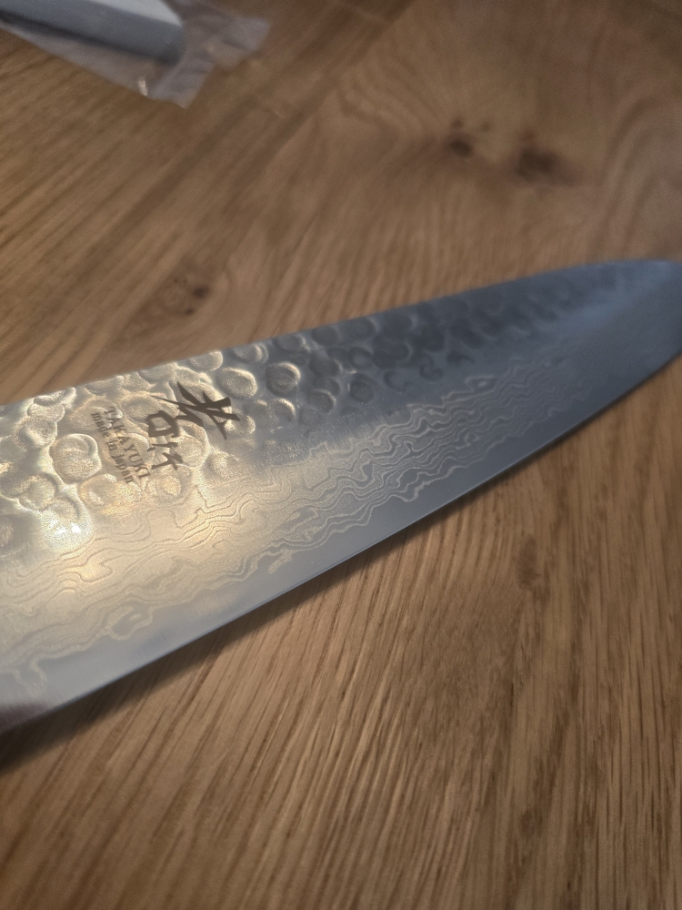 Sakai Takayuki antler handle knife 45 Layer damascus