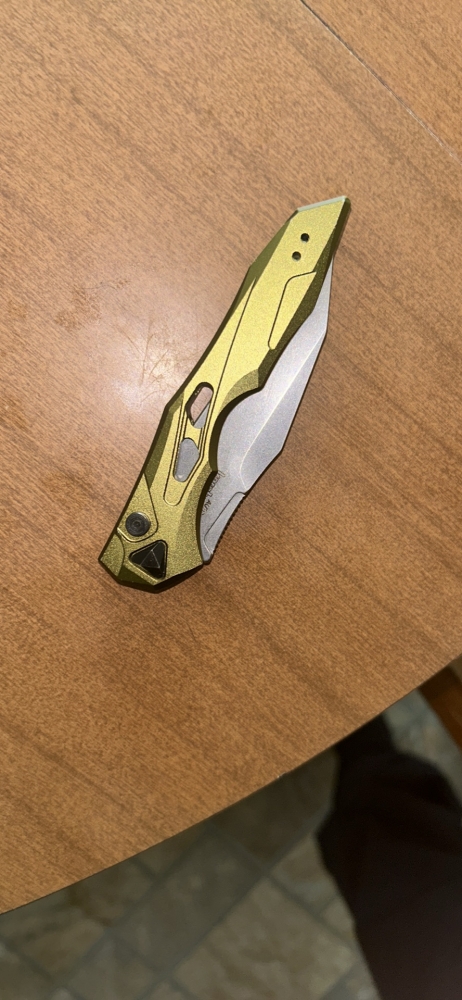 Kershaw Launch 13 Automatic Olive Green Aluminum Handle CPM-154 Wharncliffe Blade 7650OL