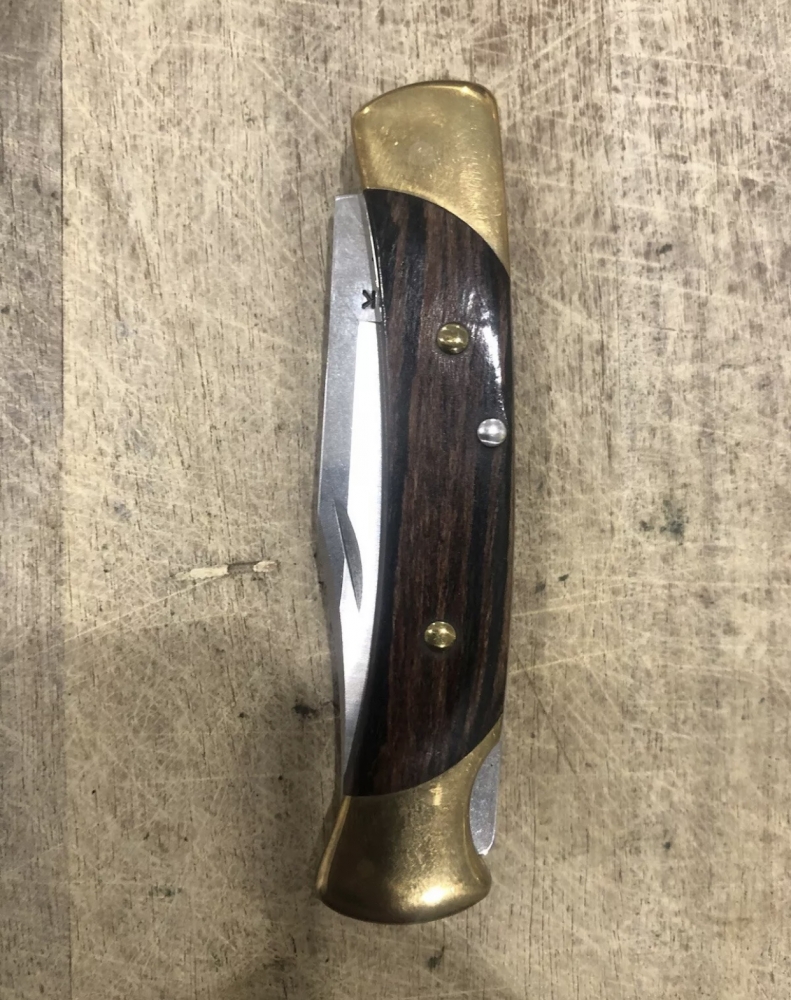 Buck USA mint in box 055 mini folding hunter lockback 2006 knife
