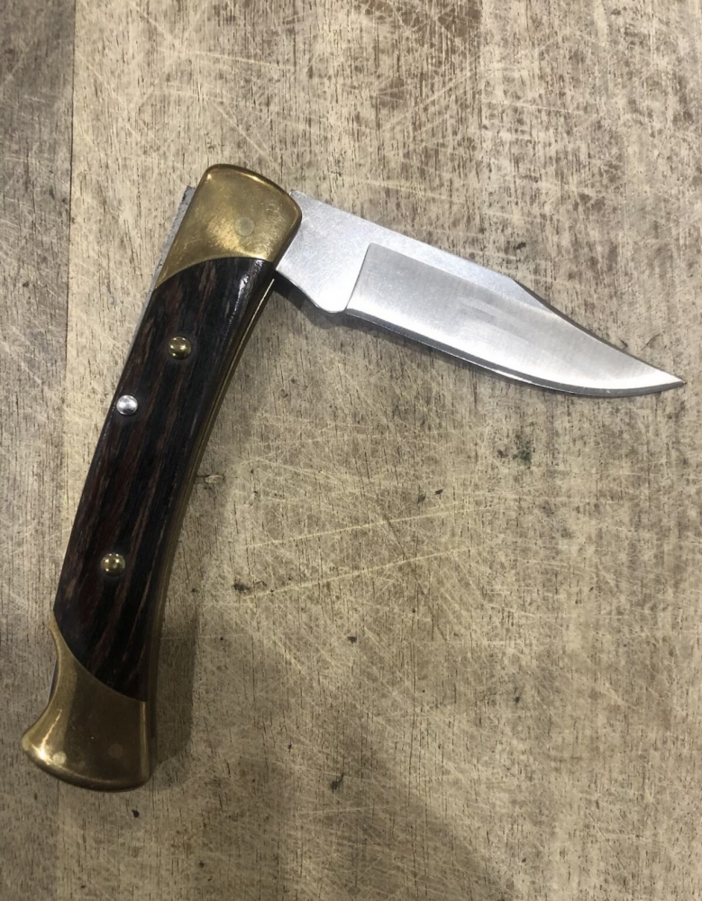 Buck USA mint in box 055 mini folding hunter lockback 2006 knife