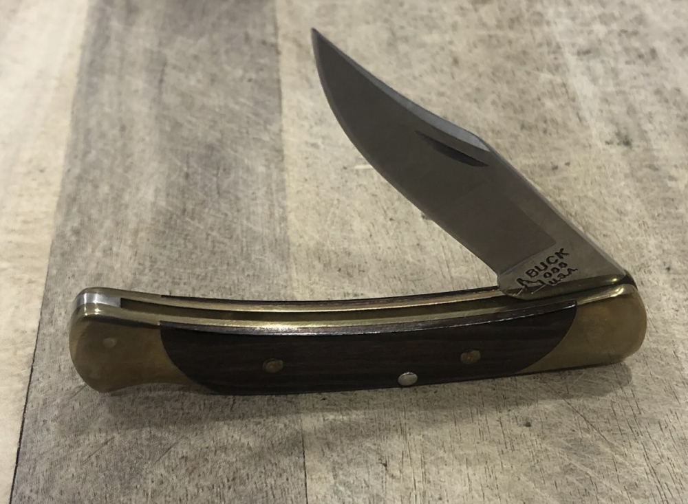 Buck USA mint in box 055 mini folding hunter lockback 2006 knife