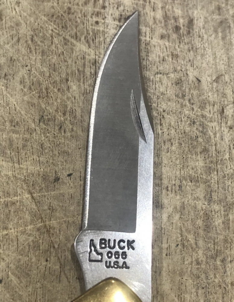 Buck USA mint in box 055 mini folding hunter lockback 2006 knife