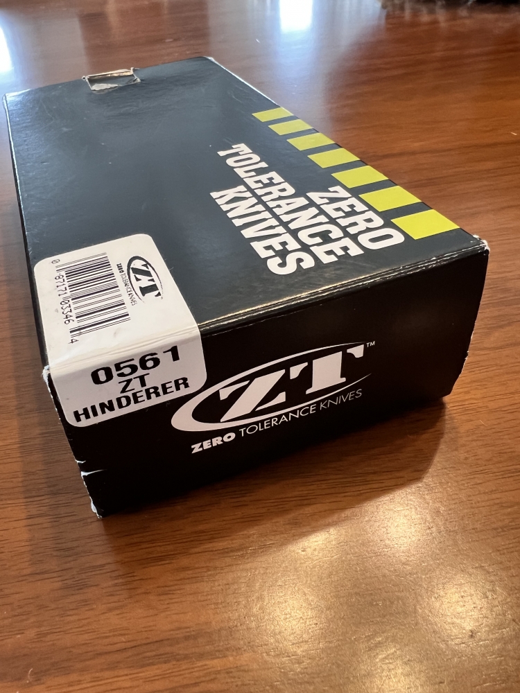 Zero Tolerance 0561 ZT Hinderer